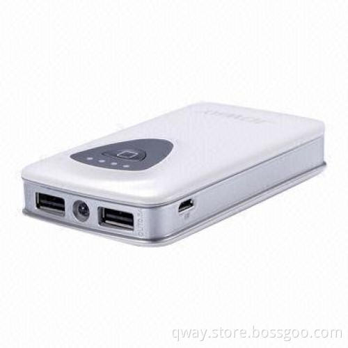 7000mAh Dual USB Portable Power Packs for iPhone/HTC Kingdom/Lead/Doubleshot/Droid X/Milestone3